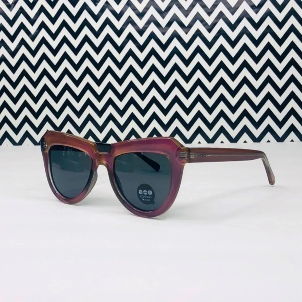 KOMONO Stella Purple Haze Sunglasses 💜 NEW cat eye